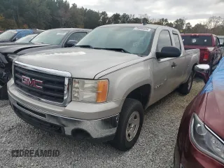 2009 GMC Sierra 1500 with VIN 2GTEC29C891102251, listed as a Copart auction lot 75658934 with 155,584 mi miles and Salvage Title. Bid and sale history available at DreamBid. Image 1.