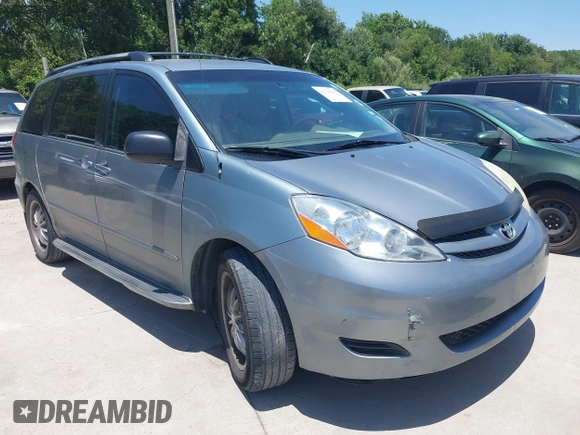 2006 Toyota Sienna CE z VIN 5TDZA23C36S444209, wystawiony jako IAAI lot #42526840 z przebiegiem 245 079 mil mil oraz . Historia ofert i sprzedaży dostępna na DreamBid. Obrazek 1.