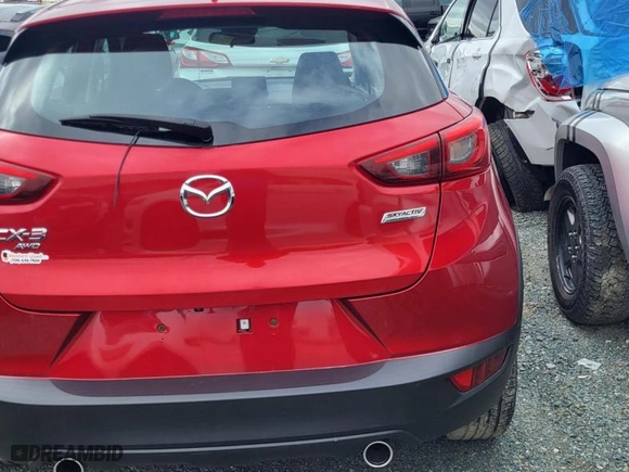 2018 Mazda CX-3 Sport with VIN JM1DKFB70J1322030, listed as a Copart auction lot 43591141 with 34,329 mi miles and Non Repairable. Bid and sale history available at carsss.com. Image 12.