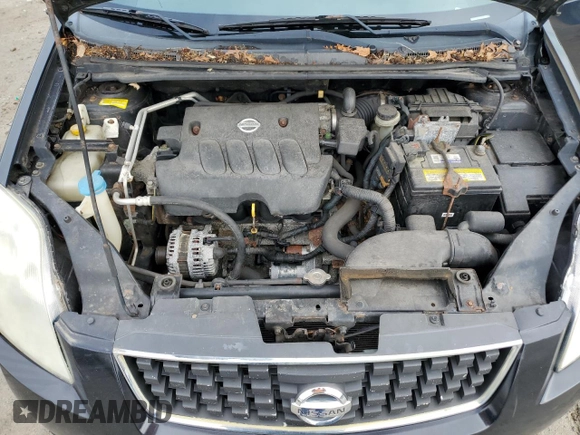 2008 Nissan Sentra S with VIN 3N1AB61EX8L679627, listed as a Copart auction lot 54108255 with 202,844 mi miles and Clean Title. Bid and sale history available at DreamBid. Image 11.