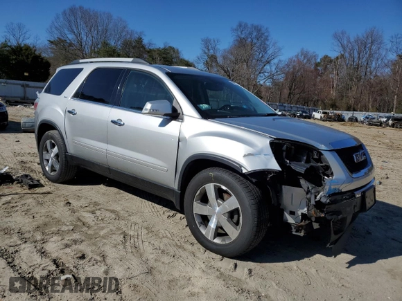 2011 GMC Acadia SLT1 with VIN 1GKKVRED8BJ215833, listed as a Copart auction lot 49011885 with 127,932 mi miles and Salvage Title. Bid and sale history available at DreamBid. Image 4.