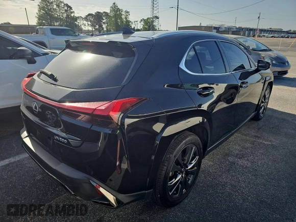 2022 Lexus UX with VIN JTHE3JBHXN2048556, listed as a Copart auction lot 53814865 with 199,622 mi miles and Clean Title. Bid and sale history available at carsss.com. Image 4.