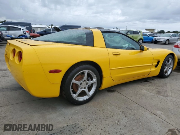 2003 Chevrolet Corvette with VIN 1G1YY22G235104779, listed as a Copart auction lot 74738904 with 0 mi miles and Salvage Title. Bid and sale history available at carsss.com. Image 3.