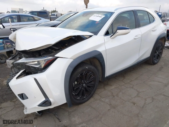 2021 Lexus UX with VIN JTHX3JBH6M2042096, listed as a IAAI auction lot 41348988 with 62,463 mi miles. Bid and sale history available at carsss.com. Image 19.