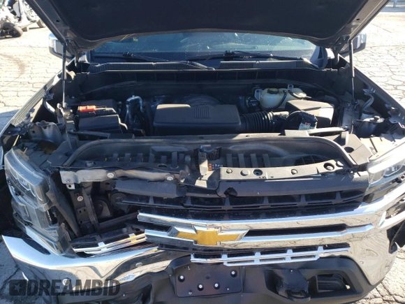 2021 Chevrolet Silverado 1500 LT with VIN 1GCUYDED5MZ162480, listed as a Copart auction lot 83811124 with 68,111 mi miles and Salvage Title. Bid and sale history available at carsss.com. Image 11.