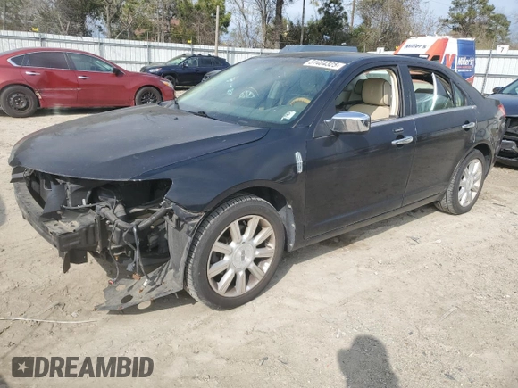 2010 Lincoln MKZ with VIN 3LNHL2GC7AR620542, listed as a Copart auction lot 51484325 with 68,438 mi miles and Salvage Title. Bid and sale history available at carsss.com. Image 1.