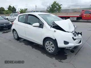 2012 Toyota Yaris L with VIN JTDKTUD38CD513912, listed as a IAAI auction lot 42131567 with 133,664 mi miles. Bid and sale history available at carsss.com. Image 1.