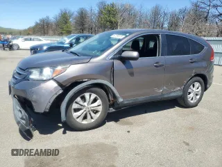 2014 Honda CR-V EX with VIN 5J6RM4H53EL015708, listed as a Copart auction lot 54789575 with 107,516 mi miles and Salvage Title. Bid and sale history available at carsss.com. Image 1.