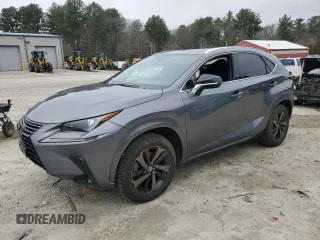 2020 Lexus NX 300 with VIN JTJGARDZ0L2230278, listed as a Copart auction lot 49786155 with 38,606 mi miles and Non Repairable. Bid and sale history available at DreamBid. Image 1.