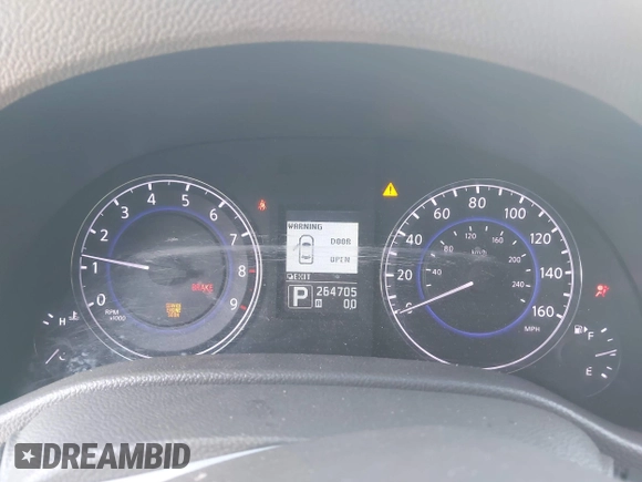 2011 Infiniti G25 with VIN JN1DV6AP0BM603854, listed as a IAAI auction lot 42759576 with 264,705 mi miles and . Bid and sale history available at DreamBid. Image 7.
