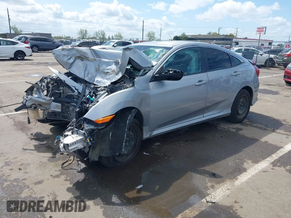 2020 Honda Civic LX with VIN 2HGFC2F63LH505525, listed as a IAAI auction lot 41920997 with Not Provided miles and . Bid and sale history available at DreamBid. Image 18.