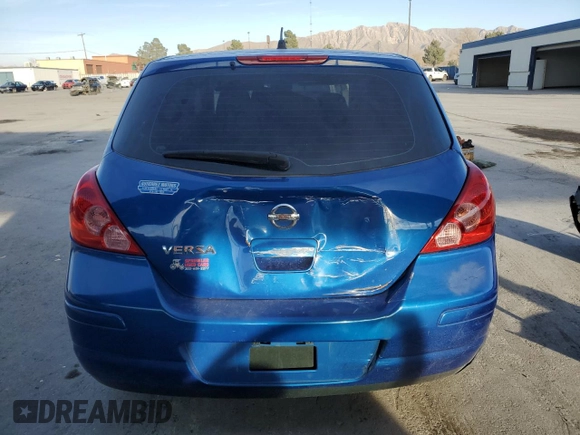 2007 Nissan Versa 1.8 S with VIN 3N1BC13E57L391336, listed as a Copart auction lot 46188905 with 182,540 mi miles and Salvage Title. Bid and sale history available at carsss.com. Image 6.