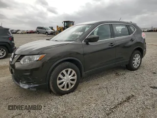 2016 Nissan Rogue SV z VIN KNMAT2MV4GP687403, wystawiony jako Copart lot #49876475 z przebiegiem Nie podano mil oraz Szkoda całkowita • Salvage title. Historia ofert i sprzedaży dostępna na DreamBid. Obrazek 1.