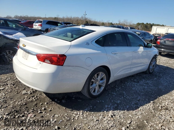 2014 Chevrolet Impala LT with VIN 1G1115SL1EU101174, listed as a Copart auction lot 41827855 with 152,588 mi miles and Salvage Title. Bid and sale history available at DreamBid. Image 3.