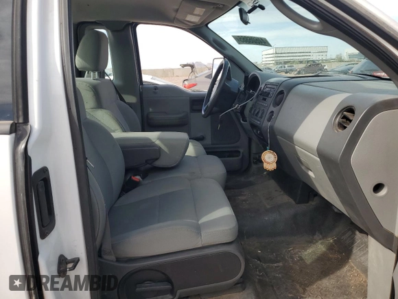 2007 Ford F-150 XL with VIN 1FTRF14W87KC40826, listed as a Copart auction lot 44606865 with 143,457 mi miles and Salvage title. Bid and sale history available at DreamBid. Image 10.