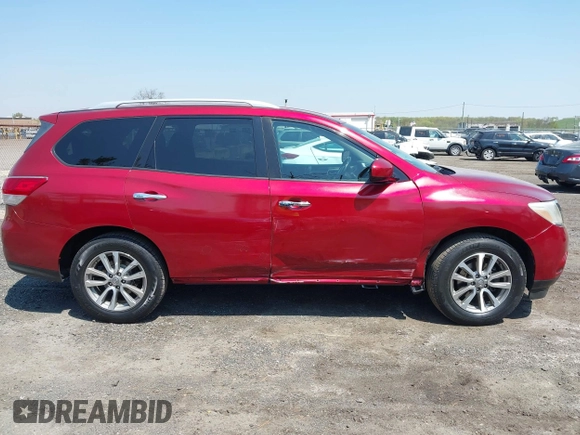 2013 Nissan Pathfinder Platinum with VIN 5N1AR2MM6DC638790, listed as a IAAI auction lot 42114450 with 131,746 mi miles and . Bid and sale history available at DreamBid. Image 14.