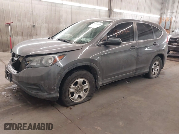 2014 Honda CR-V LX with VIN 2HKRM3H36EH530799, listed as a IAAI auction lot 41558422 with 155,763 mi miles. Bid and sale history available at carsss.com. Image 18.