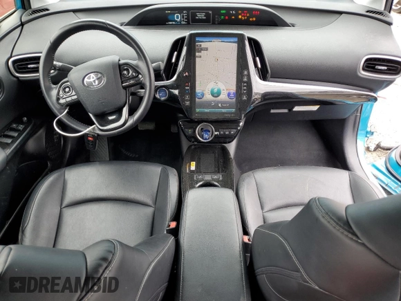 2020 Toyota Prius LE with VIN JTDKARFP3L3137757, listed as a Copart auction lot 55695845 with 189,195 mi miles and Salvage Title. Bid and sale history available at DreamBid. Image 8.