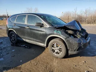 2014 Honda CR-V LX with VIN 3CZRM3H34EG716988, listed as a Copart auction lot 46251695 with 119,054 mi miles and Salvage Title. Bid and sale history available at carsss.com. Image 4.