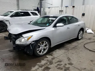 2012 Nissan Maxima S z VIN 1N4AA5AP4CC810914, wystawiony jako Copart lot #57986525 z przebiegiem 135 435 mil mil oraz Szkoda całkowita • Salvage title. Historia ofert i sprzedaży dostępna na DreamBid. Obrazek 1.