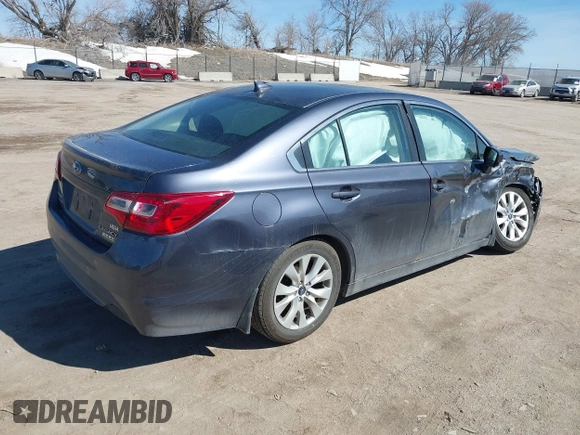2017 Subaru Legacy Premium with VIN 4S3BNAC62H3069363, listed as a IAAI auction lot 41754513 with 67,624 mi miles and . Bid and sale history available at DreamBid. Image 4.