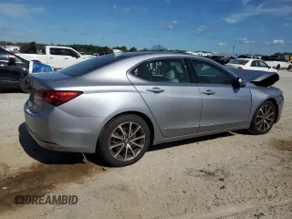 2016 Acura TLX Advance with VIN 19UUB2F77GA007996, listed as a Copart auction lot 62383035 with 129,642 mi miles and Salvage title. Bid and sale history available at DreamBid. Image 3.