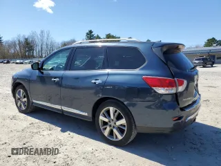 2016 Nissan Pathfinder Platinum with VIN 5N1AR2MM8GC632977, listed as a Copart auction lot 52808275 with 111,490 mi miles and Salvage Title. Bid and sale history available at carsss.com. Image 2.