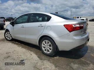 2014 Kia Rio LX with VIN KNADM4A38E6384696, listed as a Copart auction lot 58718174 with 121,760 mi miles and Salvage Title. Bid and sale history available at carsss.com. Image 2.