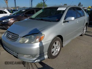 2003 Toyota Corolla CE with VIN 1NXBR38E43Z164540, listed as a IAAI auction lot 41915445 with 210,041 mi miles and . Bid and sale history available at DreamBid. Image 2.