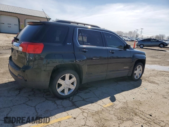 2011 GMC Terrain SLT-1 with VIN 2CTALUEC5B6255604, listed as a Copart auction lot 50046345 with 273,991 mi miles and Clean Title. Bid and sale history available at carsss.com. Image 3.