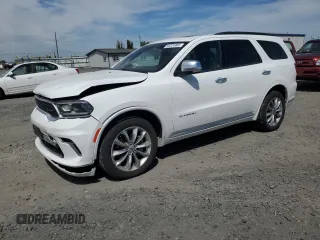 2022 Dodge Durango Citadel с VIN 1C4SDJETXNC193558, выставлен на аукционе Copart как лот 56224965 с пробегом 29 684 миль миль и Списание • Salvage title. История ставок и продаж доступна на DreamBid. Изображение 1.