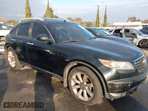 2007 Infiniti FX with VIN JNRAS08W97X208192, listed as a IAAI auction lot 41458052 with 169,577 mi miles and . Bid and sale history available at DreamBid. Image 13.
