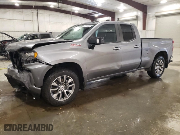 2021 Chevrolet Silverado 1500 RST with VIN 1GCRYEED8MZ141800, listed as a Copart auction lot 46041925 with 38,353 mi miles and Salvage Title. Bid and sale history available at DreamBid. Image 1.