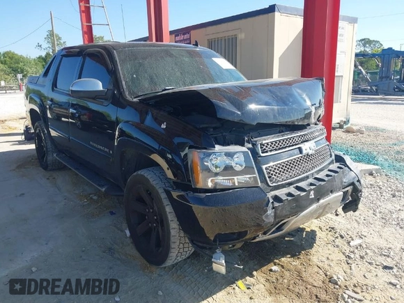 2007 Chevrolet Avalanche LTZ with VIN 3GNFK12307G246240, listed as a IAAI auction lot 41781994 with 170,140 mi miles and . Bid and sale history available at DreamBid. Image 1.