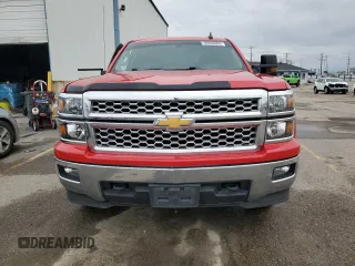 2015 Chevrolet Silverado 1500 LT with VIN 1GCVKREC1FZ260855, listed as a Copart auction lot 50956085 with 155,403 mi miles and Salvage Title. Bid and sale history available at carsss.com. Image 5.