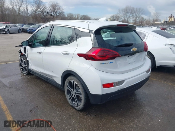 2018 Chevrolet Bolt EV Premier with VIN 1G1FX6S01J4139465, listed as a IAAI auction lot 41876136 with 36,805 mi miles. Bid and sale history available at carsss.com. Image 3.