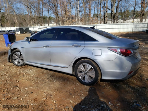 2015 Hyundai Sonata Hybrid Limited with VIN KMHEC4A43FA131587, listed as a Copart auction lot 43518795 with NaN miles and Salvage Title. Bid and sale history available at carsss.com. Image 2.