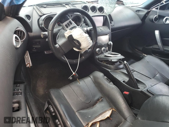 2008 Nissan 350Z Grand Touring with VIN JN1BZ34E08M750981, listed as a Copart auction lot 51760525 with Not Provided miles and Salvage Title. Bid and sale history available at carsss.com. Image 8.