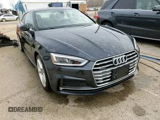 2018 Audi A5 Premium Plus with VIN WAUTNAF51JA091151, listed as a Copart auction lot 49102415 with 50,032 mi miles and Salvage Title. Bid and sale history available at DreamBid. Image 14.