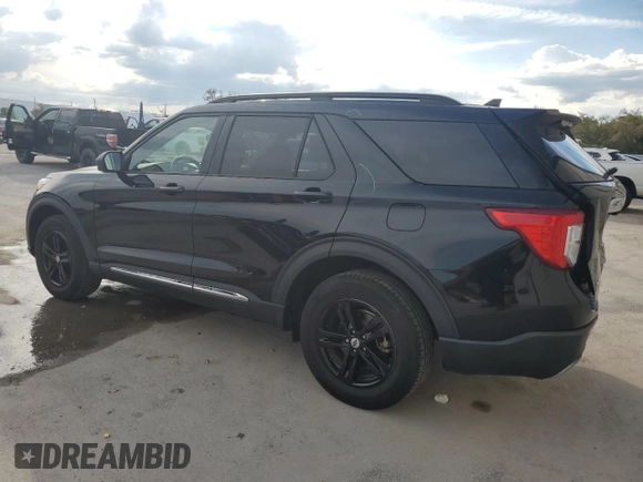 2020 Ford Explorer XLT with VIN 1FMSK8DH5LGC44851, listed as a Copart auction lot 47213915 with 34,007 mi miles and Salvage Title. Bid and sale history available at carsss.com. Image 2.