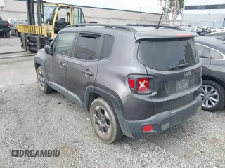 2017 Jeep Renegade Sport with VIN ZACCJAAB0HPE75735, listed as a IAAI auction lot 42420911 with 57,420 mi miles and . Bid and sale history available at DreamBid. Image 3.
