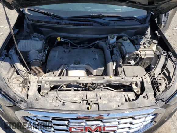 2018 GMC Terrain Denali with VIN 3GKALXEX3JL146993, listed as a Copart auction lot 63656905 with 70,716 mi miles and Salvage title. Bid and sale history available at DreamBid. Image 12.