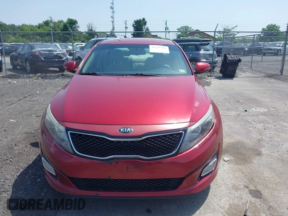 2015 Kia Optima LX z VIN 5XXGM4A72FG407864, wystawiony jako IAAI lot #42295392 z przebiegiem 177 485 mil mil oraz . Historia ofert i sprzedaży dostępna na DreamBid. Obrazek 6.