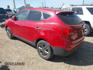 2015 Hyundai Tucson GLS with VIN KM8JT3AF1FU037247, listed as a IAAI auction lot 42145034 with 100,117 mi miles and . Bid and sale history available at DreamBid. Image 3.