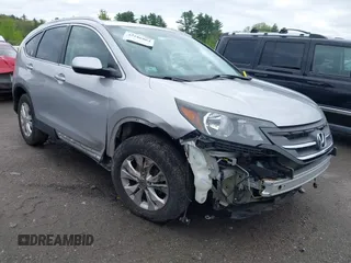 2013 Honda CR-V EX-L z VIN 2HKRM4H71DH640084, wystawiony jako IAAI lot #42186864 z przebiegiem 80 698 mil mil oraz . Historia ofert i sprzedaży dostępna na DreamBid. Obrazek 1.