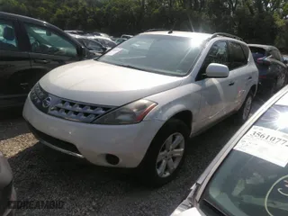 2006 Nissan Murano SL with VIN JN8AZ08W36W513675, listed as a IAAI auction lot 35168279 with 187,333 mi miles. Bid and sale history available at carsss.com. Image 2.