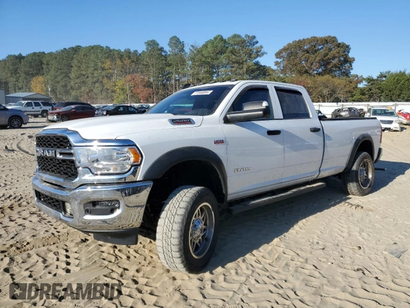 2021 Ram 2500 Tradesman with VIN 3C6UR5HJ7MG545865, listed as a Copart auction lot 77046894 with 40,668 mi miles and Salvage title. Bid and sale history available at DreamBid. Image 2.