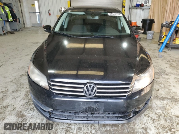 2013 Volkswagen Passat S with VIN 1VWAP7A30DC035351, listed as a Copart auction lot 84110754 with 268,287 mi miles and Salvage title. Bid and sale history available at DreamBid. Image 5.