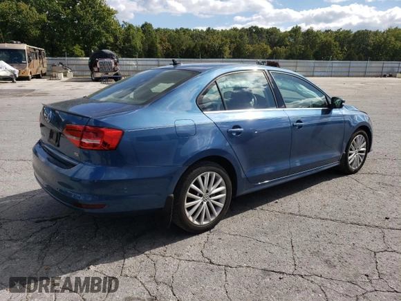 2015 Volkswagen Jetta Sedan 1.8T SE w/Connectivity with VIN 3VWD07AJ8FM267200, listed as a Copart auction lot 73553834 with 87,675 mi miles and Salvage Title. Bid and sale history available at carsss.com. Image 3.