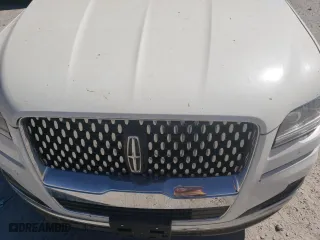 2022 Lincoln Navigator Black Label with VIN 5LMJJ2TT4NEL09900, listed as a Copart auction lot 74687794 with 0 mi miles and Salvage Title. Bid and sale history available at carsss.com. Image 12.